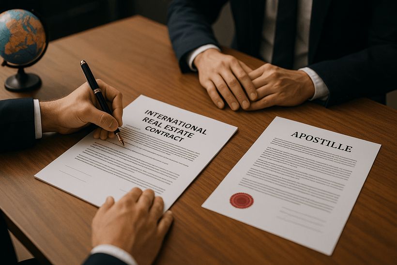 Immobilienkauf im Ausland mit apostillierten Verträgen