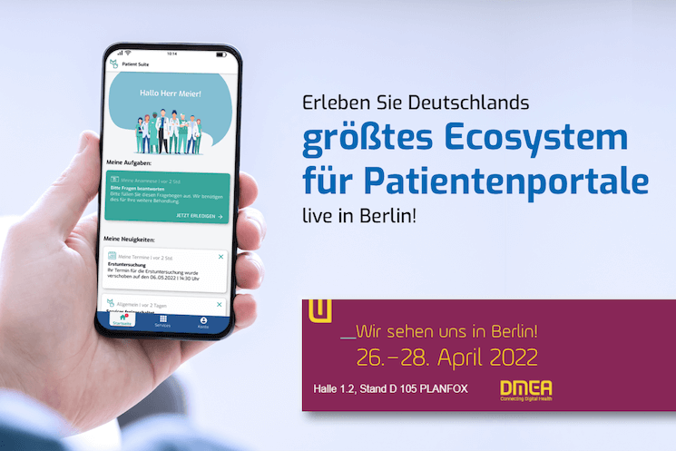 PLANFOX Patientenportal DMEA
